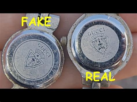 how to tell a real gucci watch from a fake|how to authenticate gucci watch.